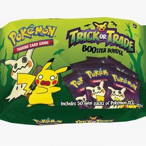 2023 Pokemon TCG Trick or Trade Booster Bundle - 50 Packs